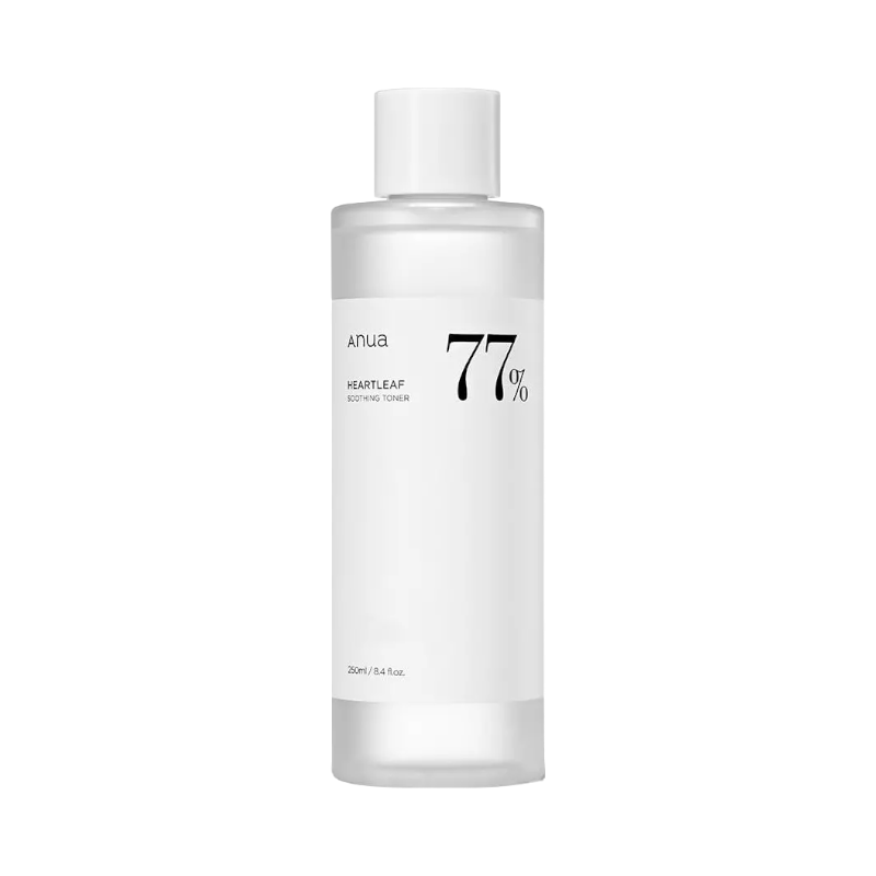 Anua Heartleaf 77% Soothing Toner med hjärtbladsextrakt som lugnar och balanserar huden