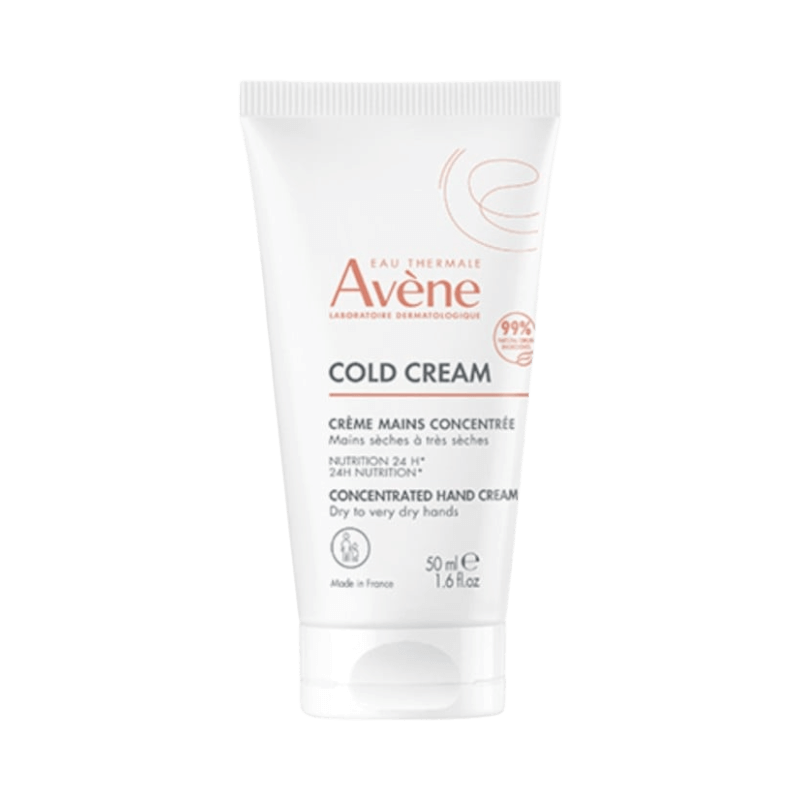 Avène Cold Cream handkräm 50 ml för torra händer med intensiv näring.
