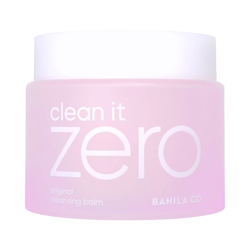 Banila Co Clean It Zero Balm 180 ml, populär rengöringsbalm för att lösa upp smink och orenheter.