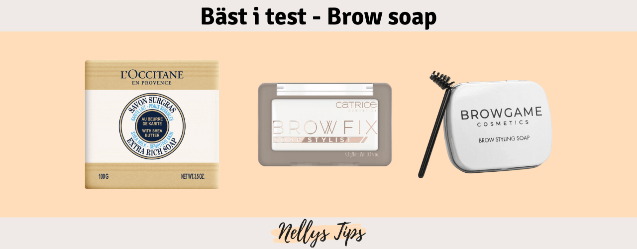 Brow soap Bäst i test