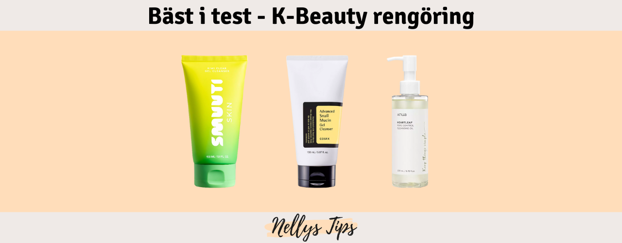 K-Beauty rengöring Bäst i test