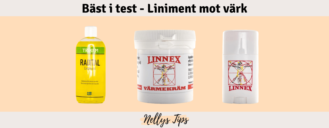 Liniment mot värk Bäst i test
