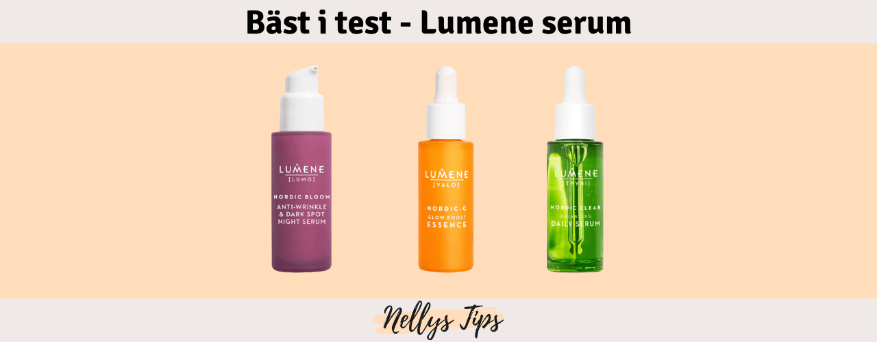 Lumene serum Bäst i test