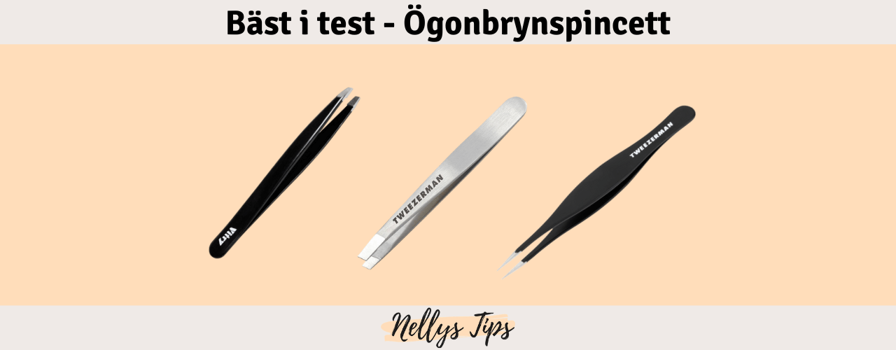 Ögonbrynspincett Bäst i test