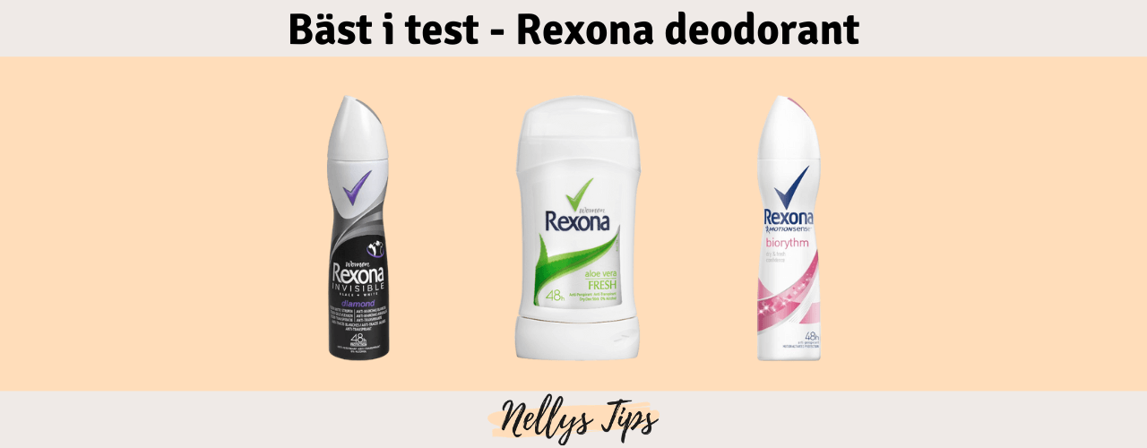 Rexona deodorant Bäst i test
