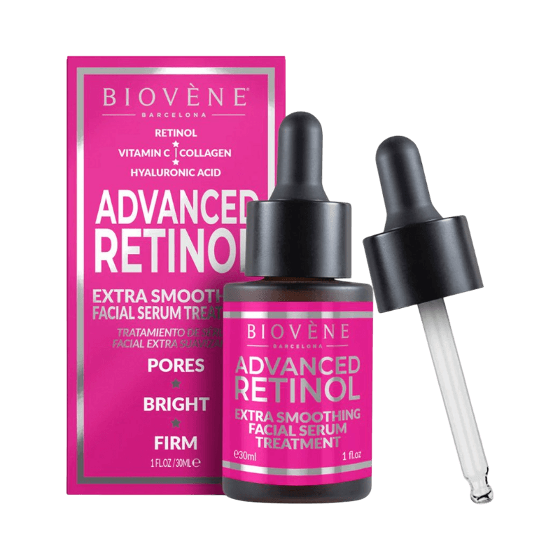 Biovène Advanced Retinol serum med vitamin C, kollagen och hyaluronsyra