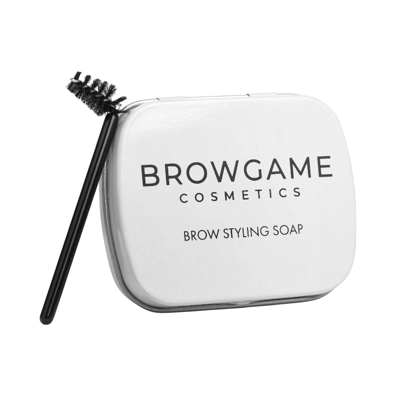Browgame Cosmetics Brow Styling Soap med borste för perfekt formade bryn