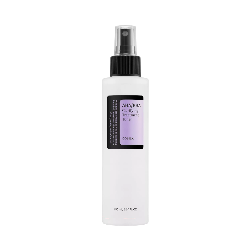 COSRX AHA/BHA Clarifying Toner exfolierar milt och förebygger finnar och pormaskar