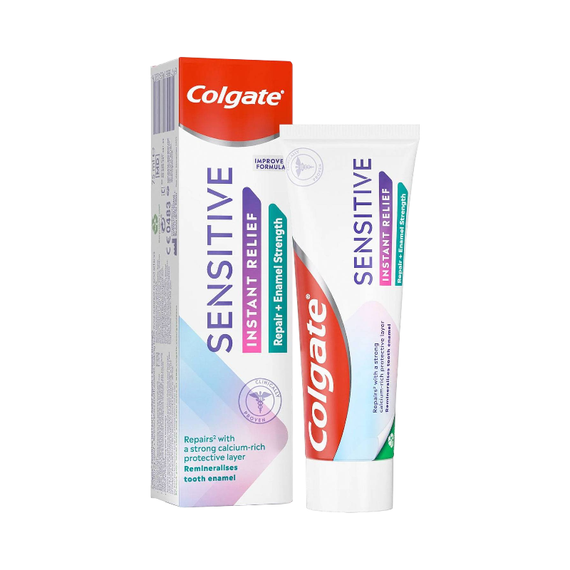 Colgate Sensitive Pro-Relief tandkräm för omedelbar lindring vid ilningar i tänderna