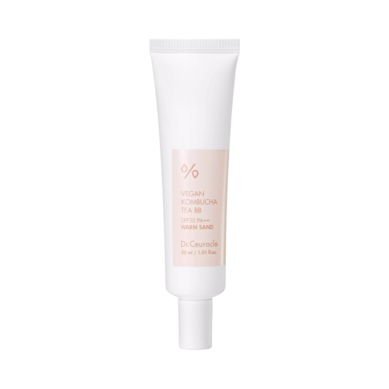 Dr. Ceuracle Vegan Kombucha BB Cream i nyansen Warm Sand med SPF 30 och naturlig glow