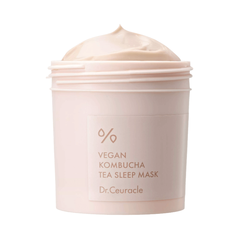 Dr. Ceuracle Kombucha Sleep Mask är en vegansk nattmask som balanserar och detoxar huden medan du sover.