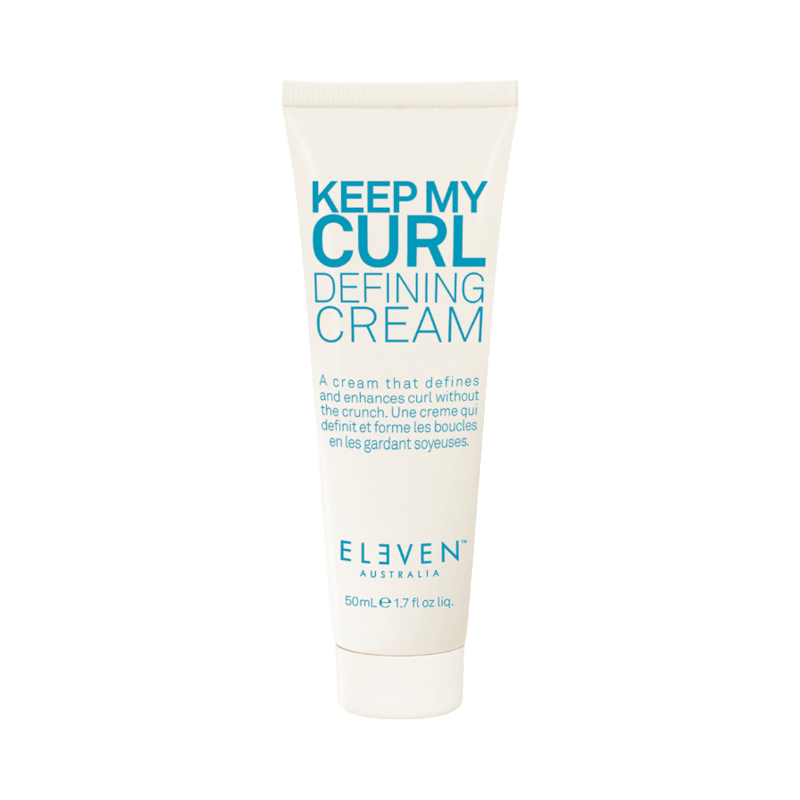 Eleven Australia Keep My Curl defining cream som framhäver och definierar lockar utan krispighet