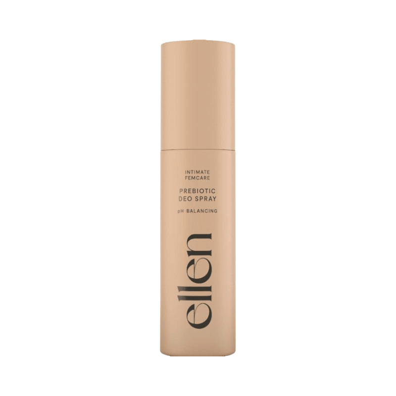 Ellen Prebiotic intimdeospray med pH-balanserande formula för frisk och skyddad intimzon