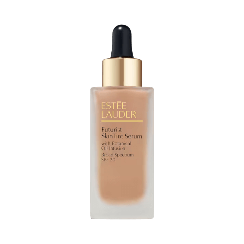 Estée Lauder Futurist SkinTint Serum med botaniska oljor och SPF 20 i glasflaska