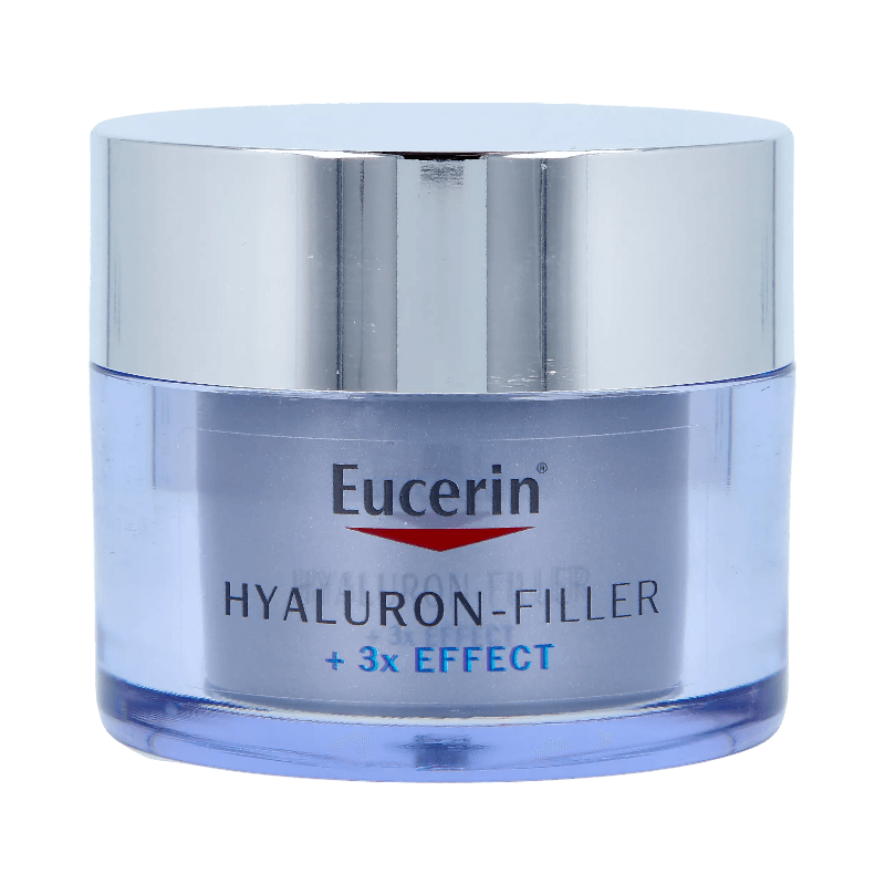 Eucerin Hyaluron-Filler nattkräm med 3x effekt mot rynkor och volymförlust