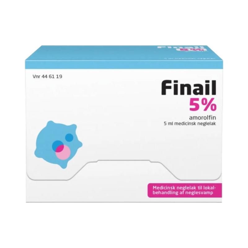 Finail 5% amorolfin medicinsk nagellack – effektiv behandling mot nagelsvamp