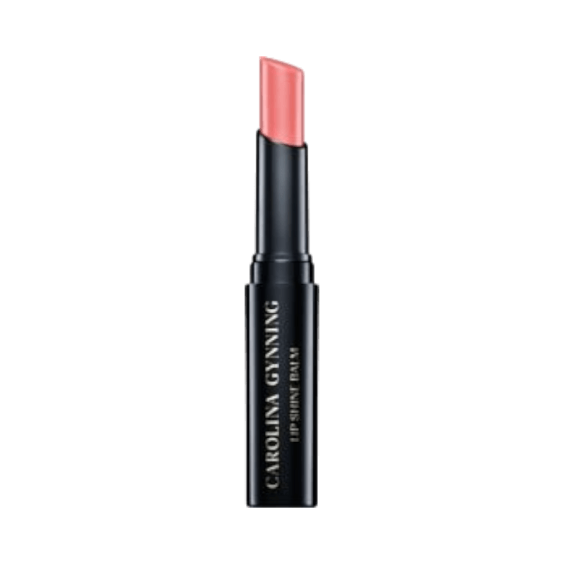 Carolina Gynning Lipshine Balm i nyansen Poporall, krämigt läppbalsam med lätt glans.
