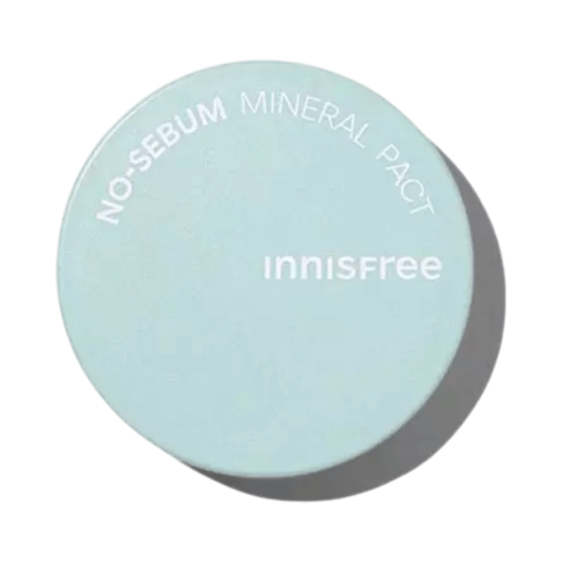 Innisfree No-Sebum Mineral Pact kompaktpuder för matt finish och oljekontroll