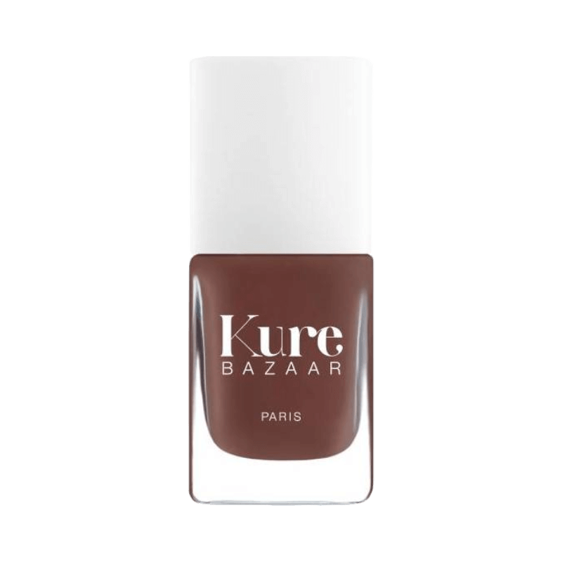 Kure Bazaar Terre Rose – naturligt brunt nagellack med elegant formula från Paris.