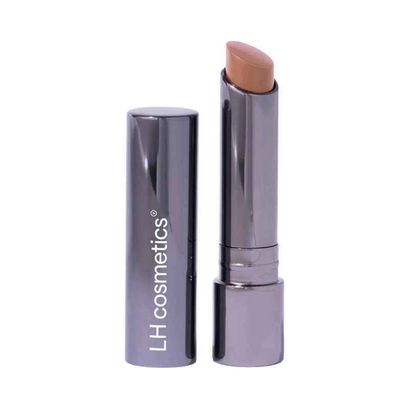 LH Cosmetics Fantastick i nyansen Topaz, återfuktande läppstift med nude ton.