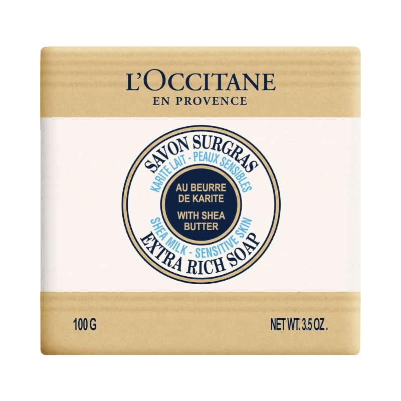 L’Occitane Extra Rich Soap med sheasmör för känslig hud