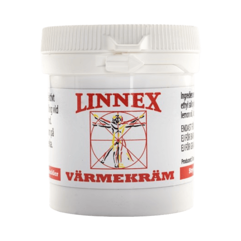 Linnex värmekräm 100 ml – kraftfull linimentkräm för muskelvärk och stelhet