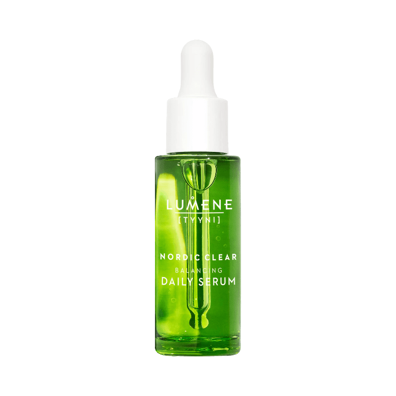 Balancing serum från Lumene som motverkar orenheter och balanserar fet eller kombinerad hud.