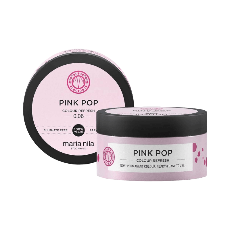 Maria Nila Colour Refresh Pink Pop färgbomb för rosa nyans och glans