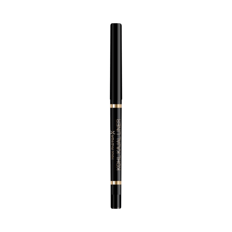 Max Factor Kohl Kajal Automatic Liner 001 Black – klassisk svart kajal i vridbar penna.