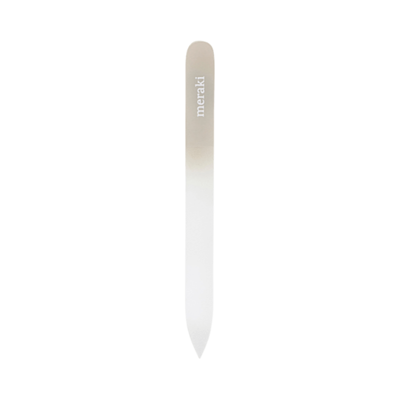 Meraki glasnagelfil – elegant nagelfil i glas för skonsam filning och slät finish