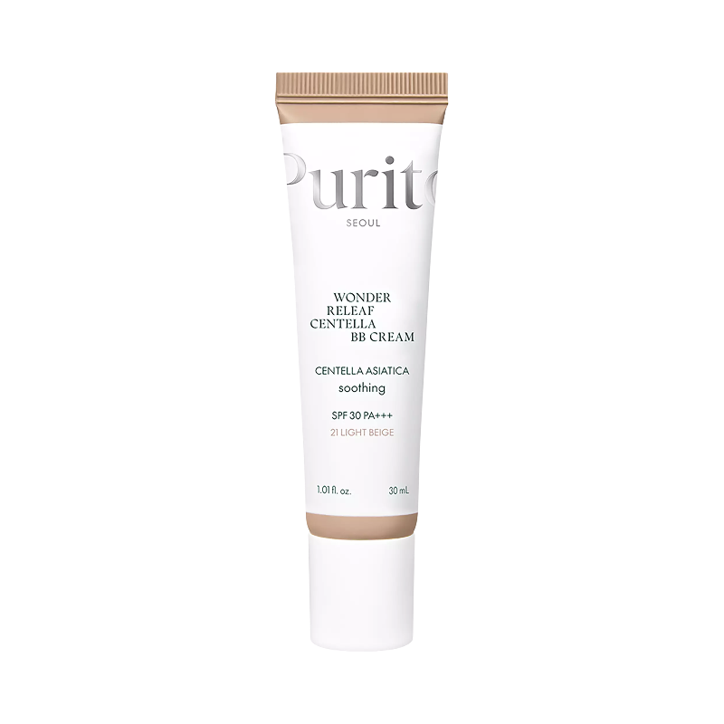 Purito Centella BB Cream med lugnande Centella Asiatica och SPF 30 i nyansen Light Beige