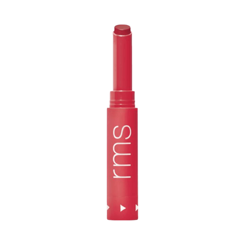 RMS Beauty Lipstick i nyansen Monica, serumläppstift med byggbar färg och vårdande formula.