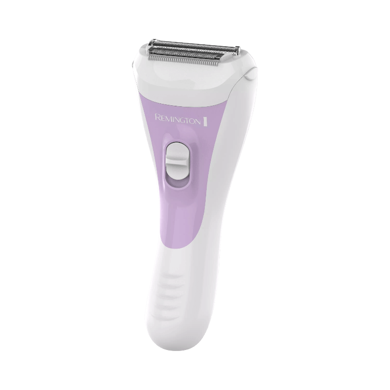 Remington WSF5060 batteridriven ladyshaver med lila detalj för snabb och smidig hårborttagning