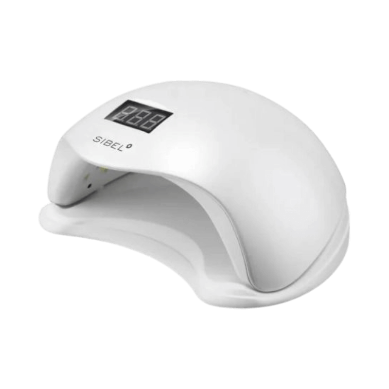 Sibel Sunshine UV-lampa med LED och digital timer för prisvärd nageltorkning.