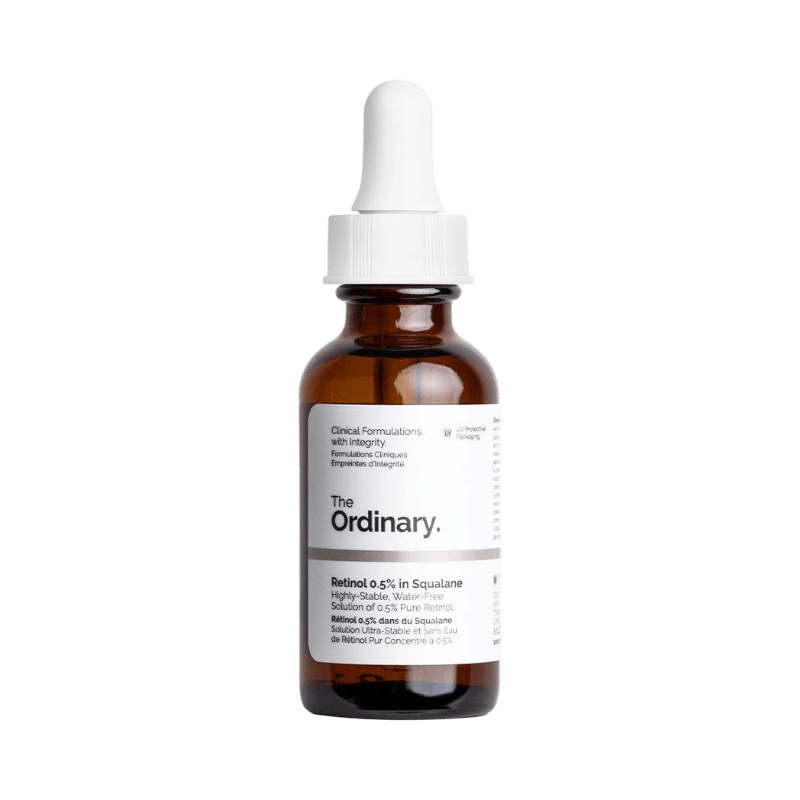 The Ordinary retinol 0.5% i squalane för stabiliserad hudförbättring