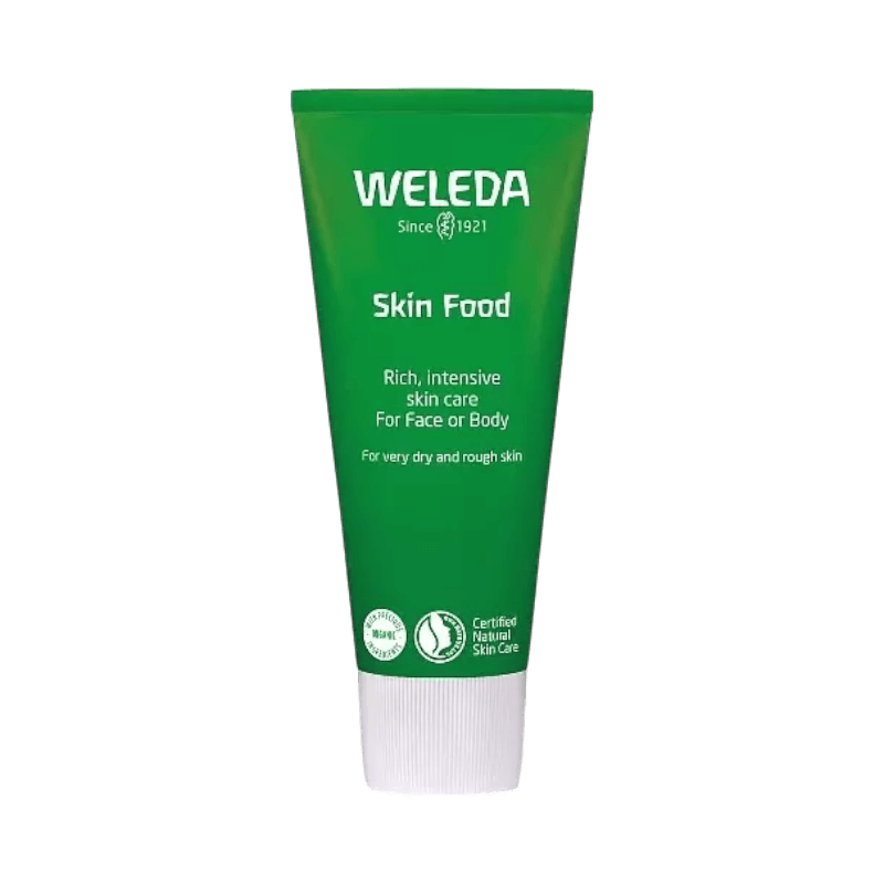 Weleda Skin Food kräm för mycket torr hud, passar både ansikte och kropp.