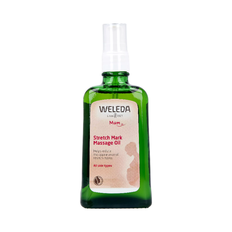 Weleda Stretch Mark Massage Oil 100 ml – massageolja mot bristningar för alla hudtyper