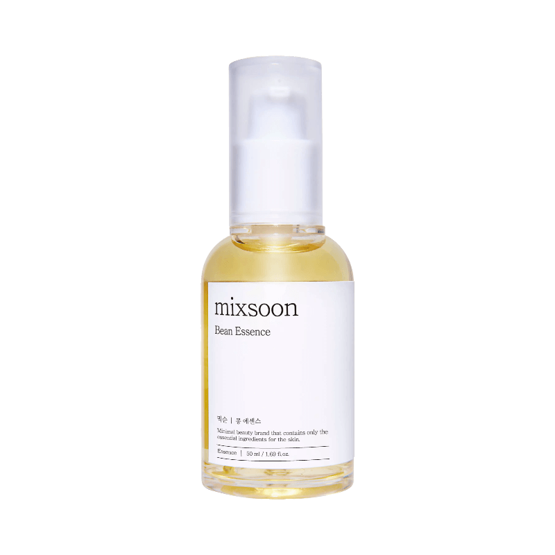 Mixsoon Bean Essence 50 ml, fermenterad bönessens för förbättrad hudstruktur och näring.