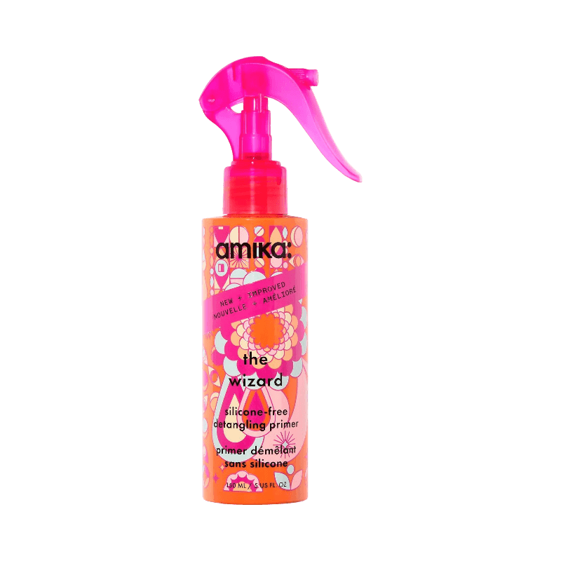 Amika The Wizard 150ml – silikonfri hårprimer som reder ut och skyddar håret inför styling.