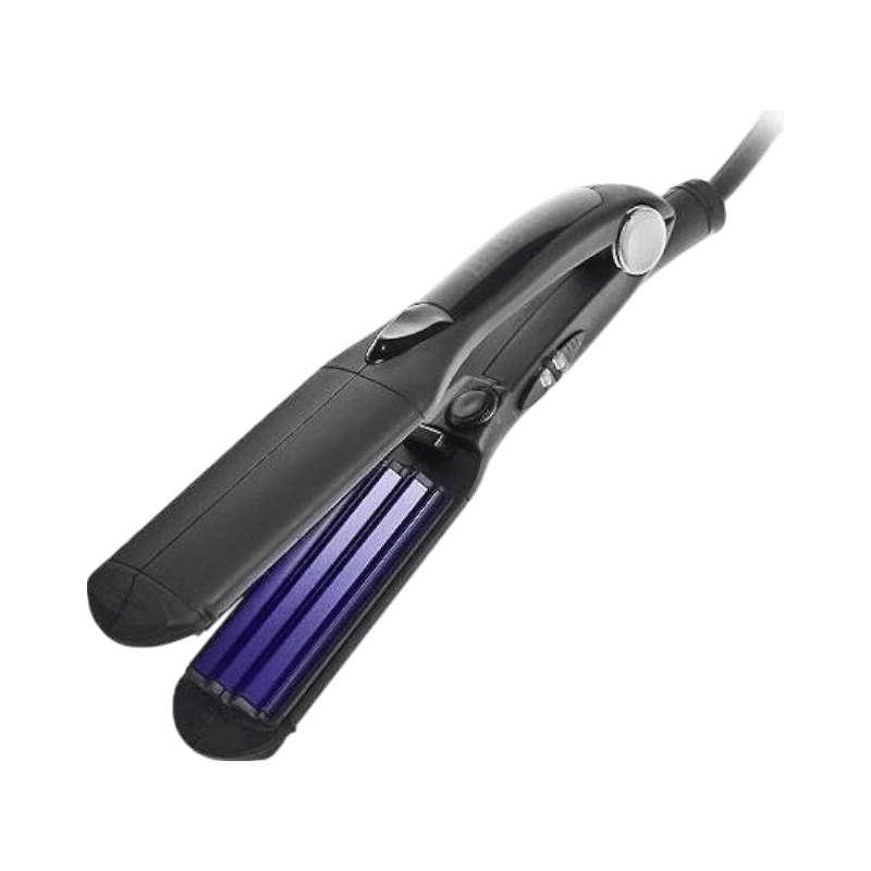 BaByliss The Crimper med lila vågplattor för definierade hårsektioner och lyft