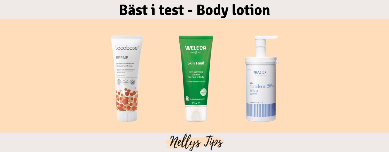 Body lotion Bäst i test