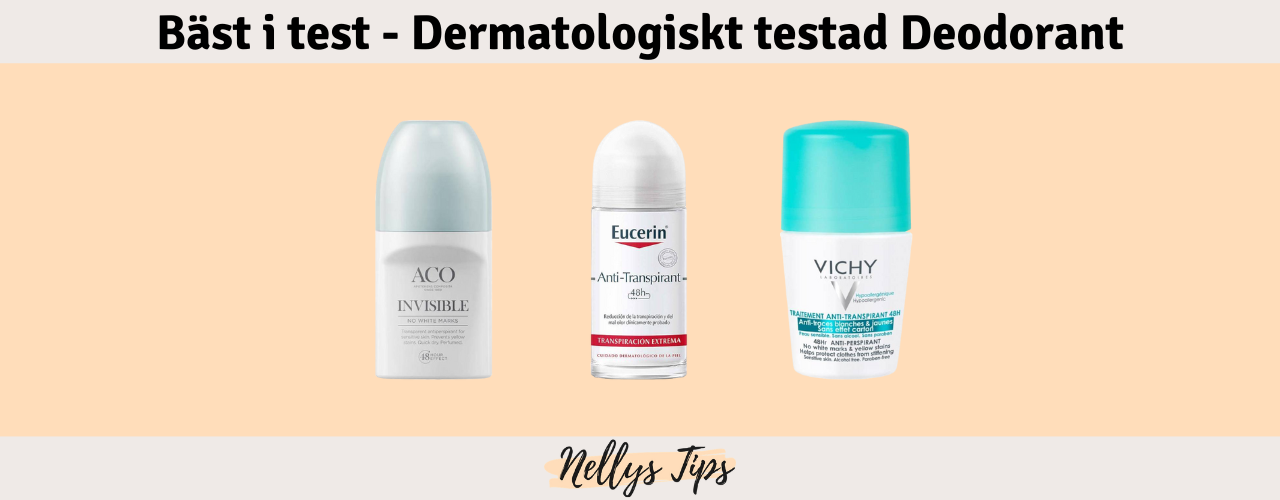 Dermatologiskt testad Deodorant Bäst i test