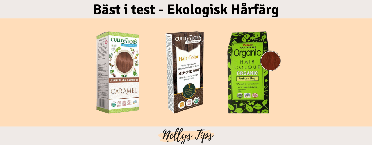 Ekologisk Hårfärg Bäst i test