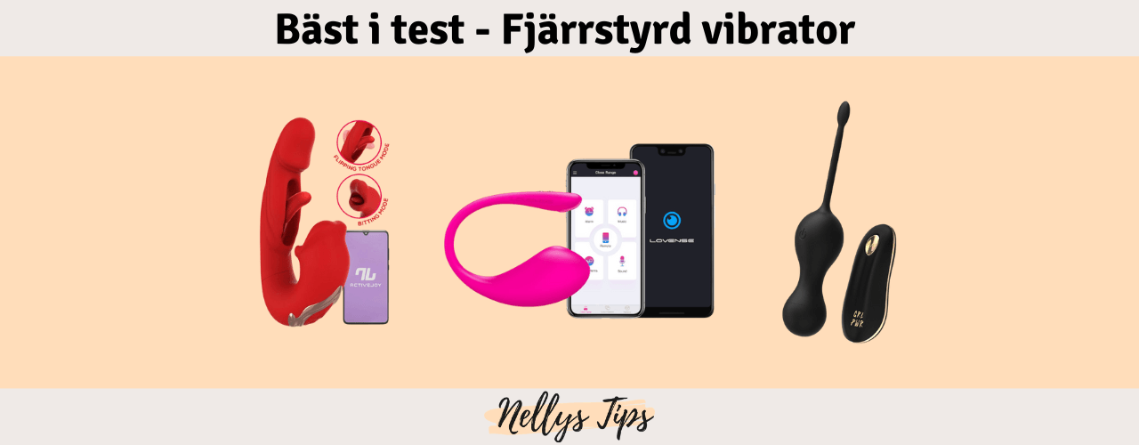 Fjärrstyrd vibrator Bäst i test