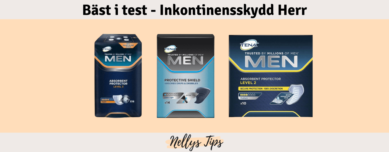 Inkontinensskydd Herr Bäst i test