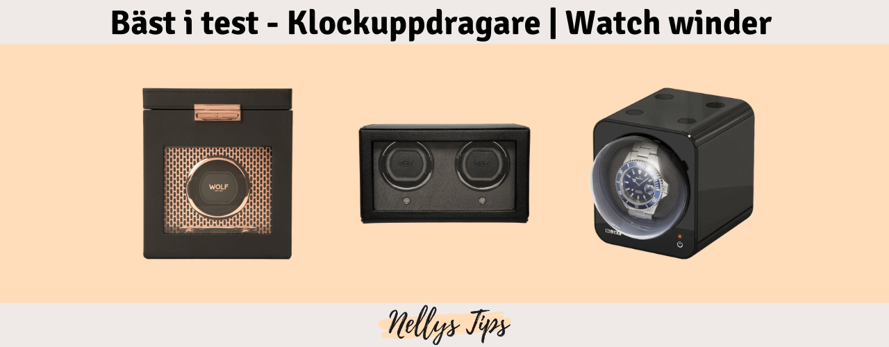Klockuppdragare - Watch winder Bäst i test