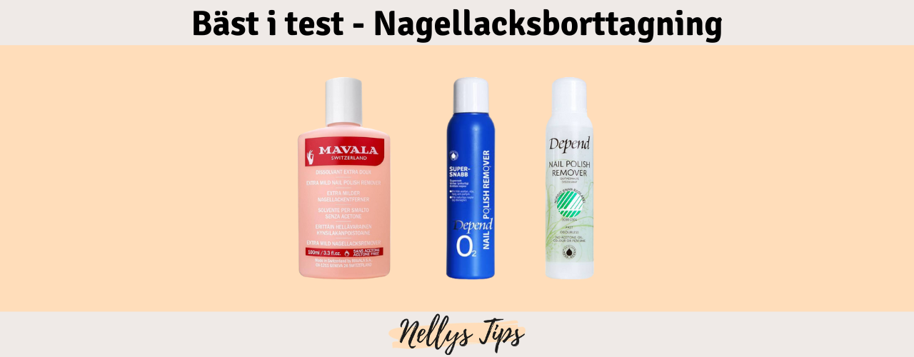 Nagellacksborttagning Bäst i test