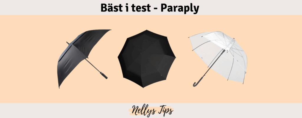 Paraply Bäst i test