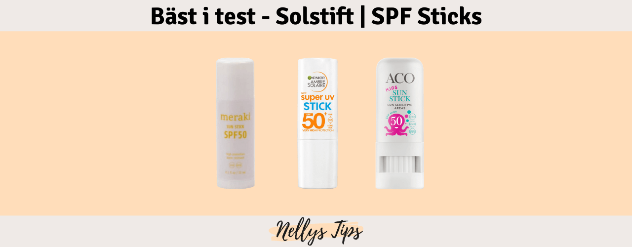 Solstift och SPF Sticks Bäst i test