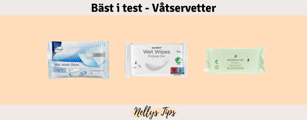 Våtservetter Bäst i test